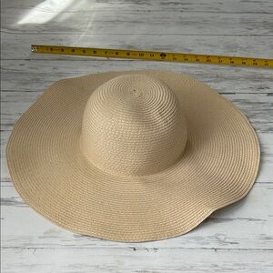 Joe Fresh Wide-Brim Straw Sun Hat - Beige